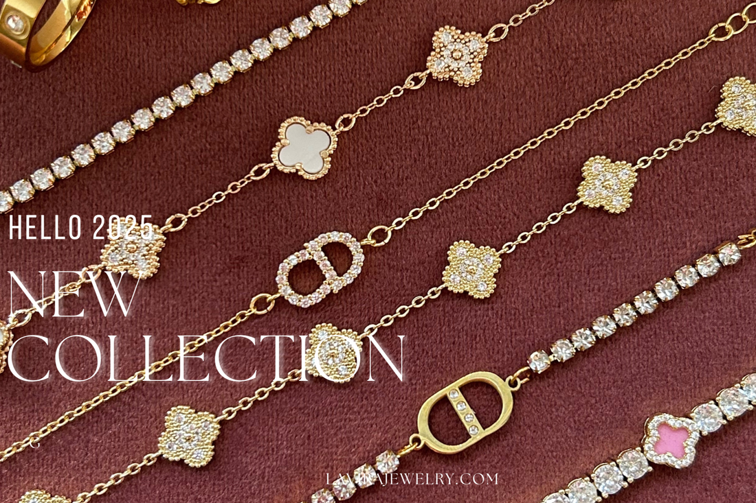 Glanzvoll durch den Winter: Unsere neue Kollektion aus Edelstahlschmuck mit 18K Vergoldung