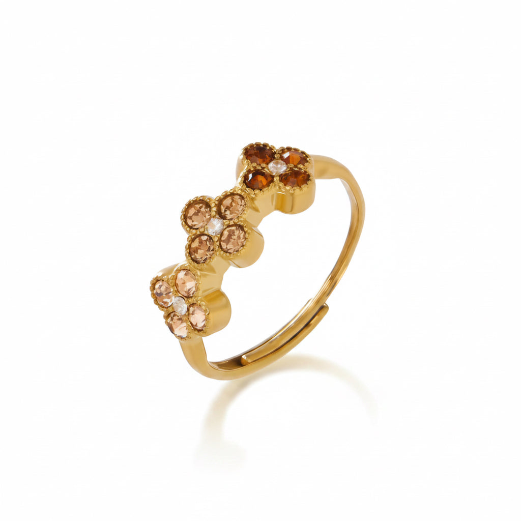 Cappuccino Bloom Ring