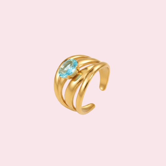 Nerina Blue Ring