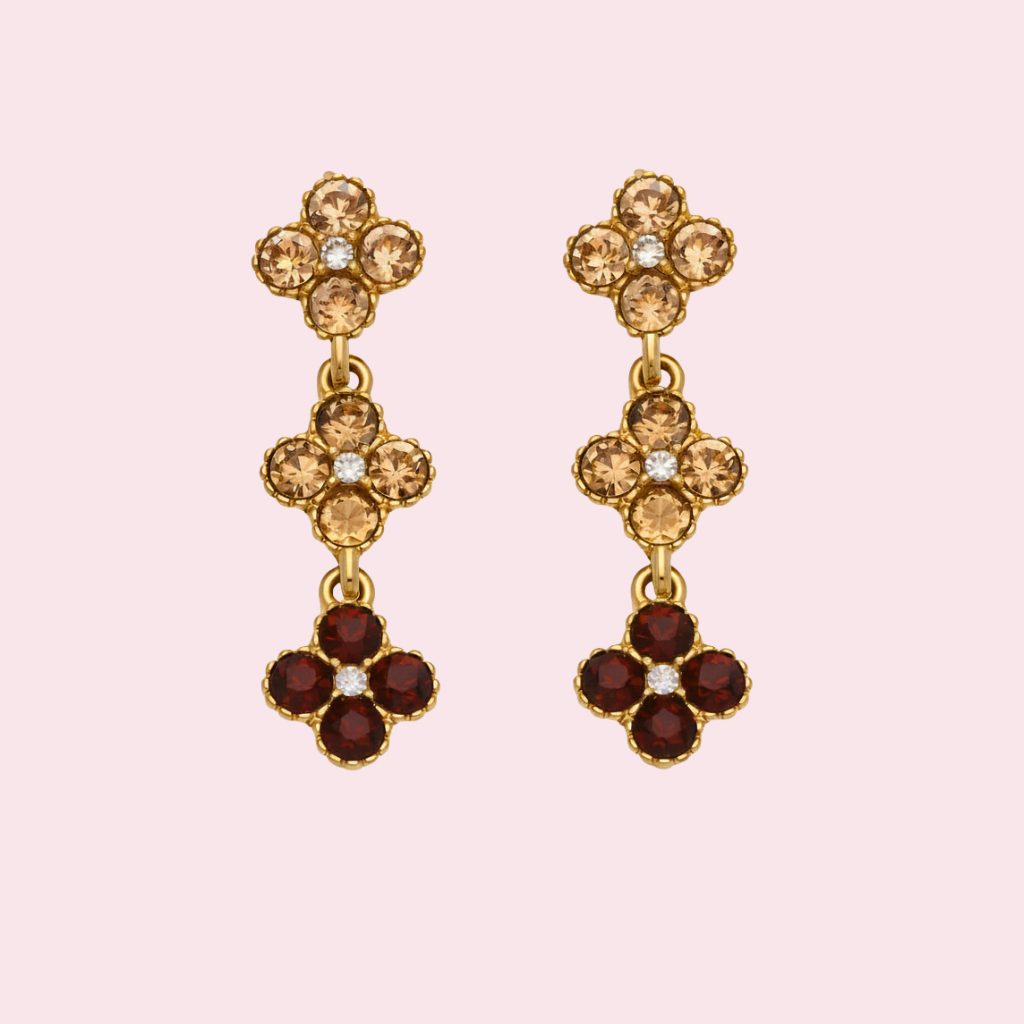 Cappuccino Bloom Earrings
