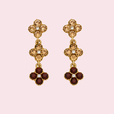 Cappuccino Bloom Earrings