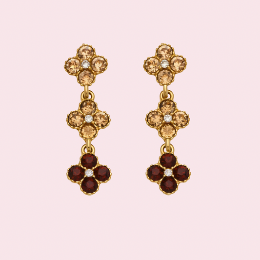 Cappuccino Bloom Earrings
