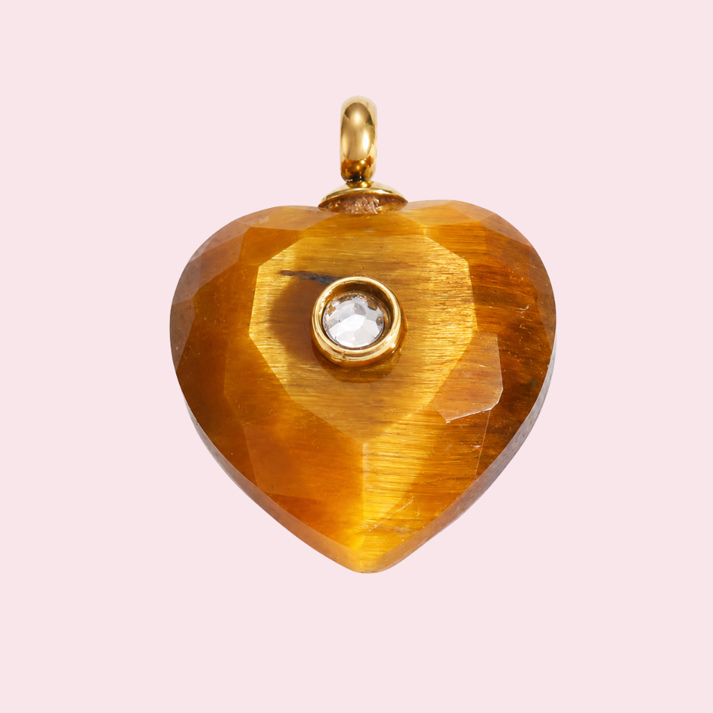Golden Heart Charm