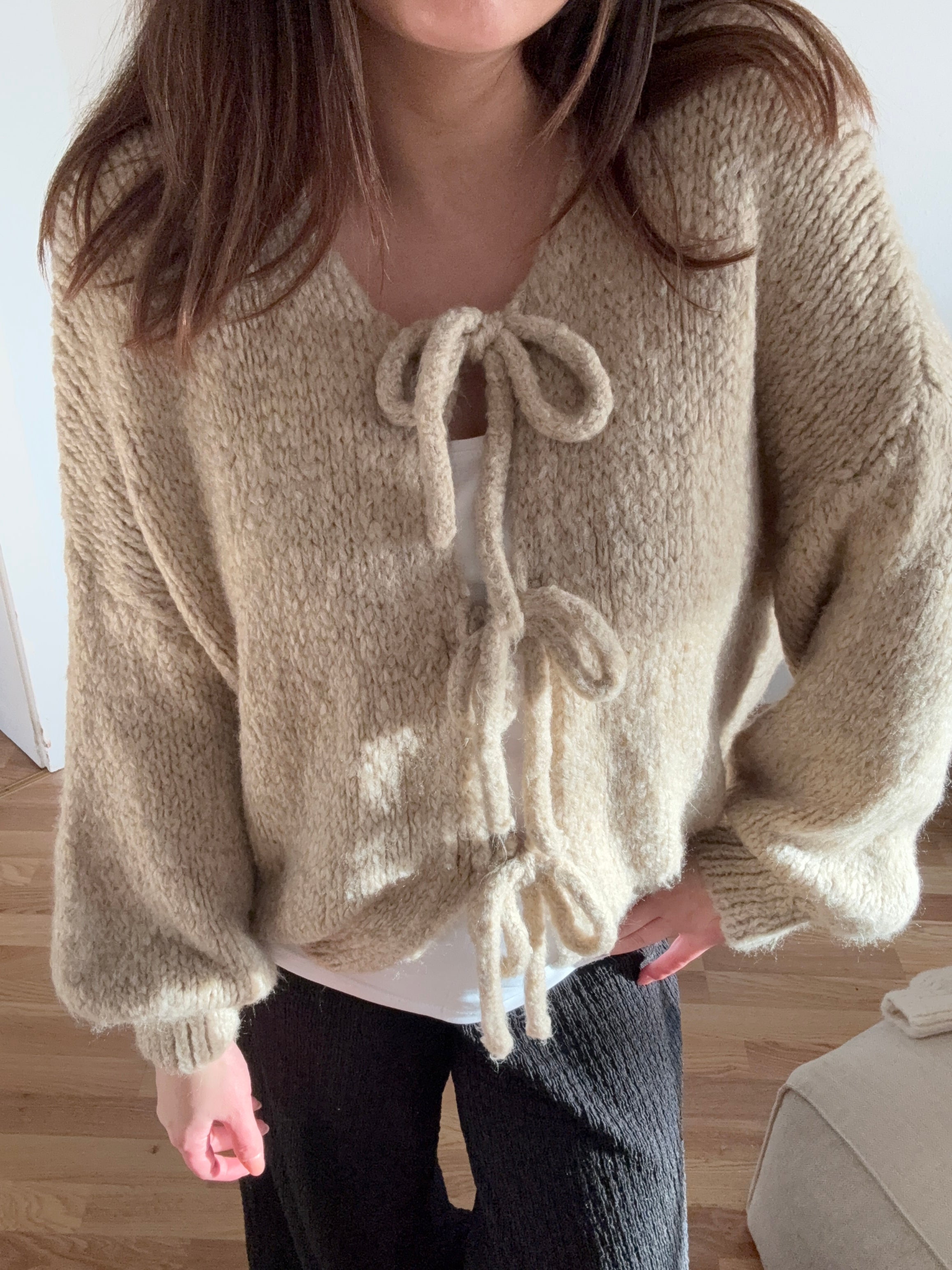 Schleifchen Cardigan
