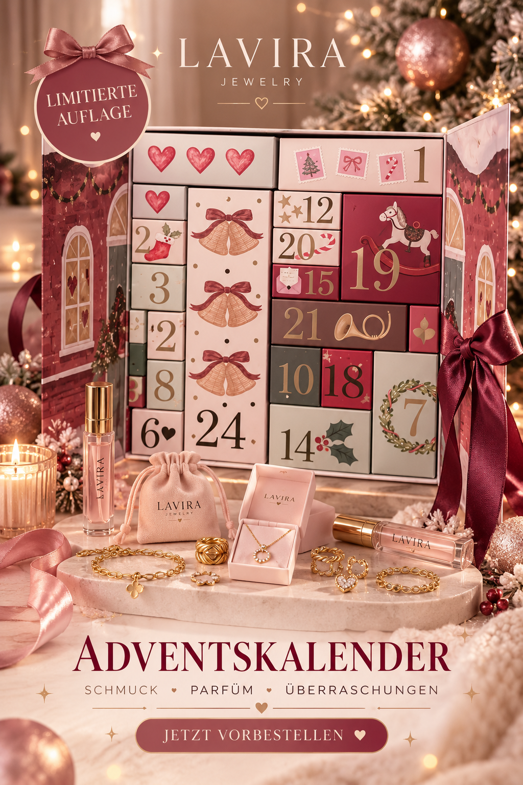 Lavira Adventskalender 2026 - Limited Christmas Edition 🎀