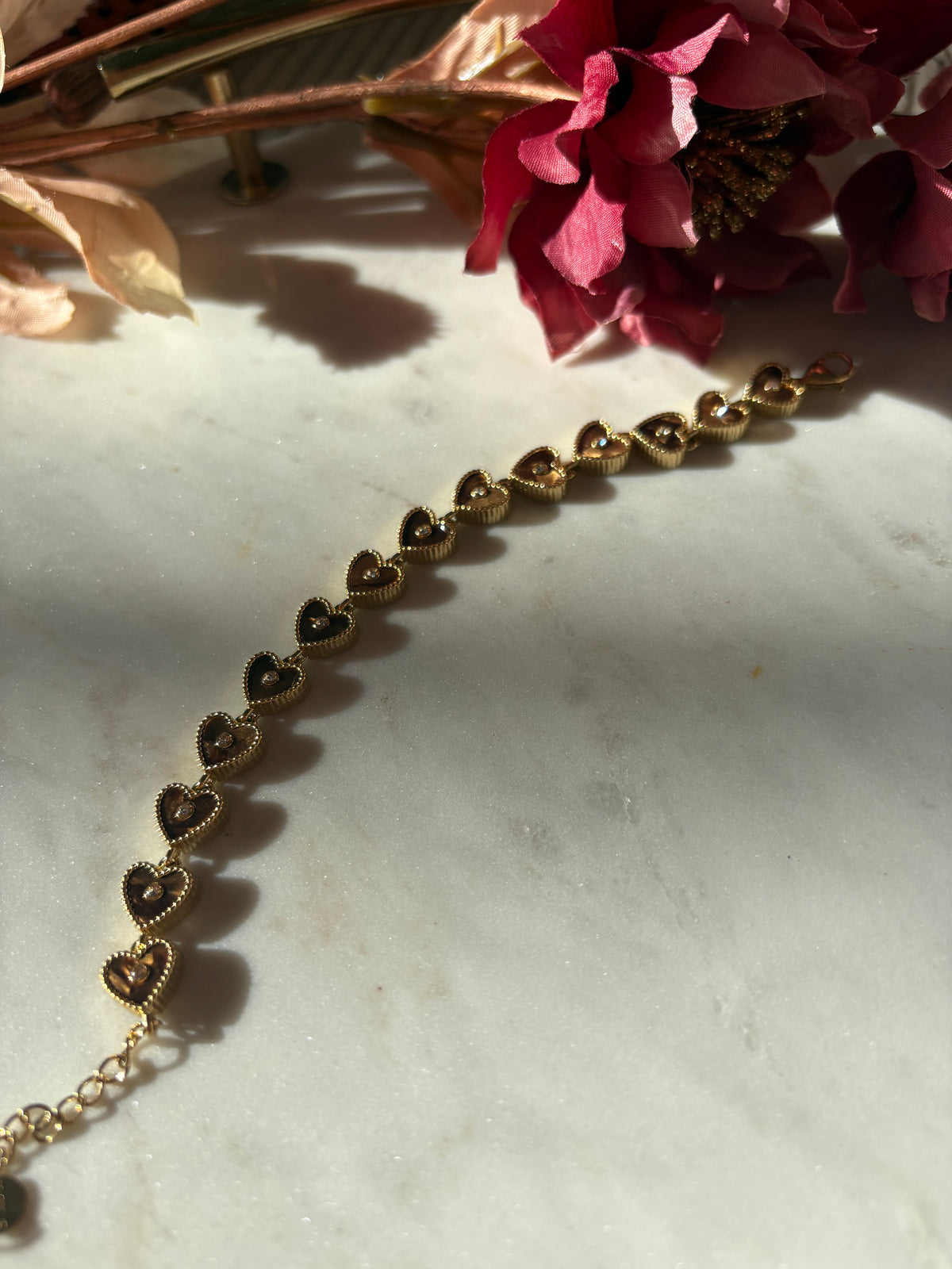 Mocca Heart Armband