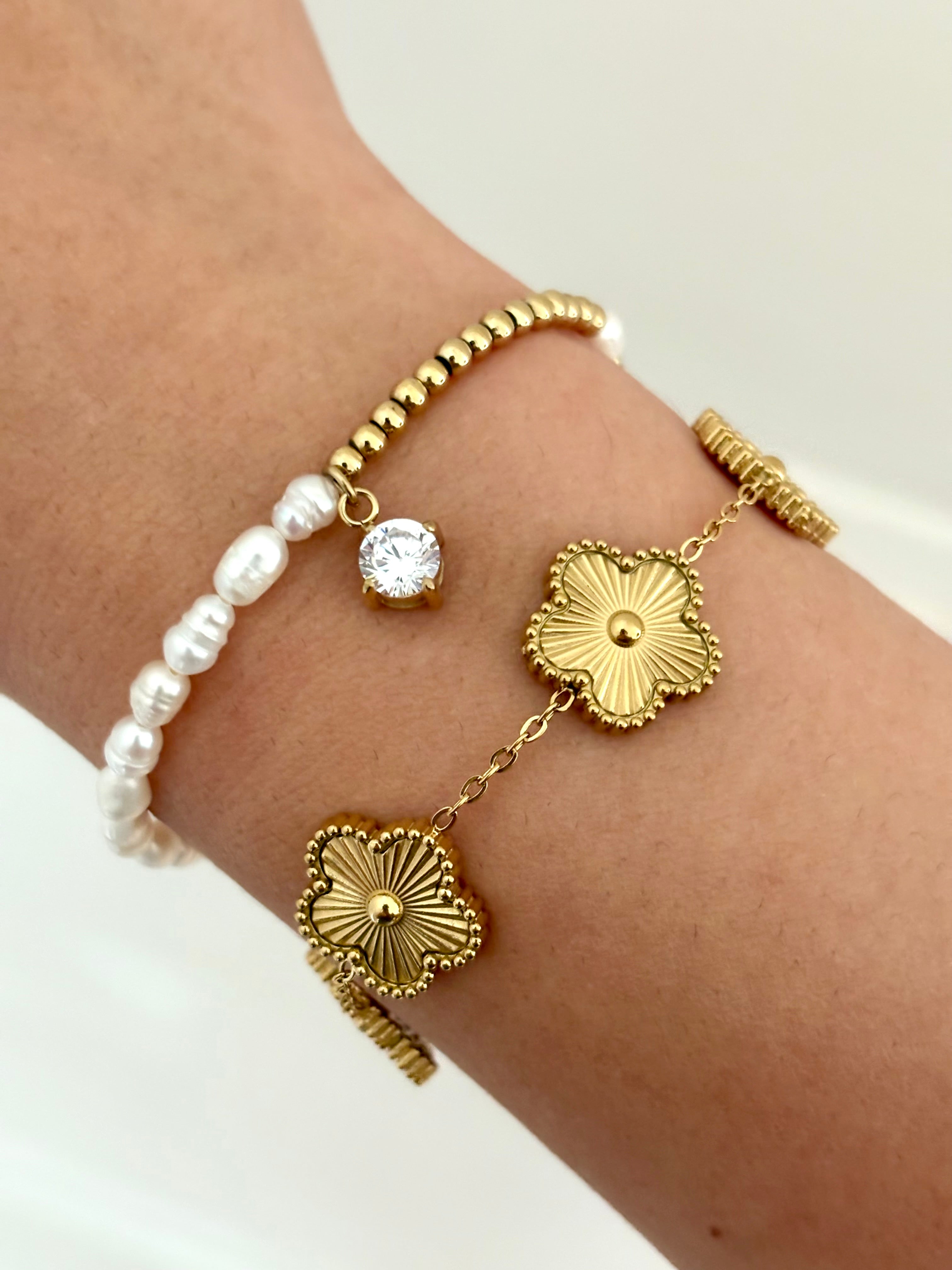 Golden Bloom Armband