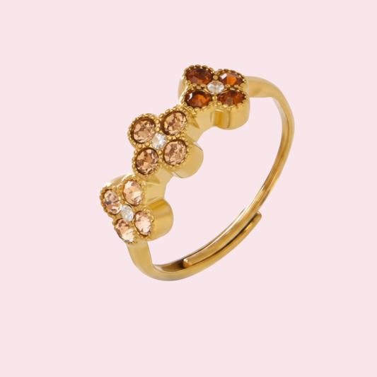 Cappuccino Bloom Ring
