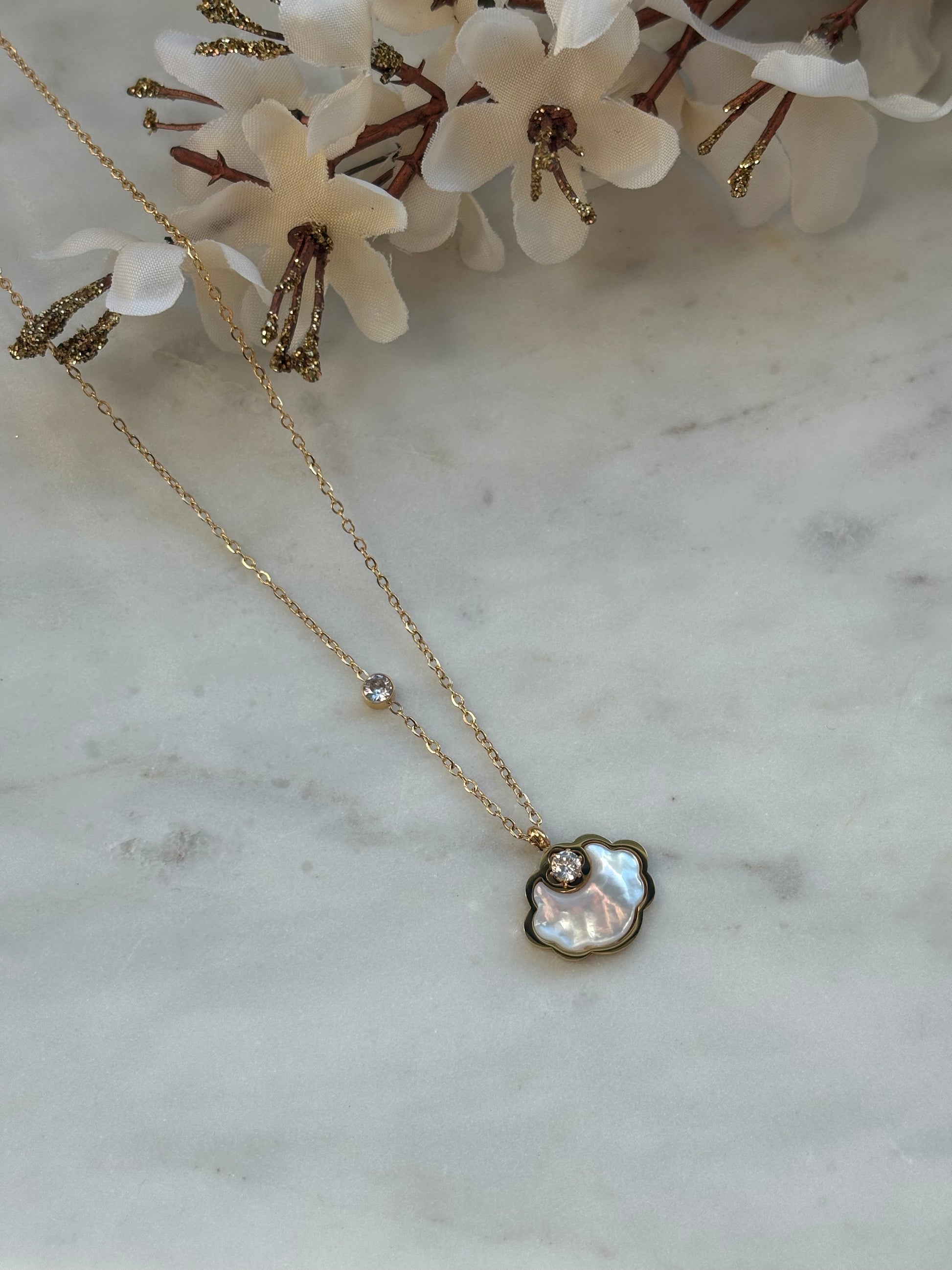Golden Shell Kette