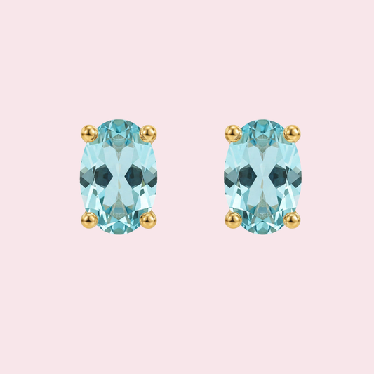 Nerina Blue Ohrstecker