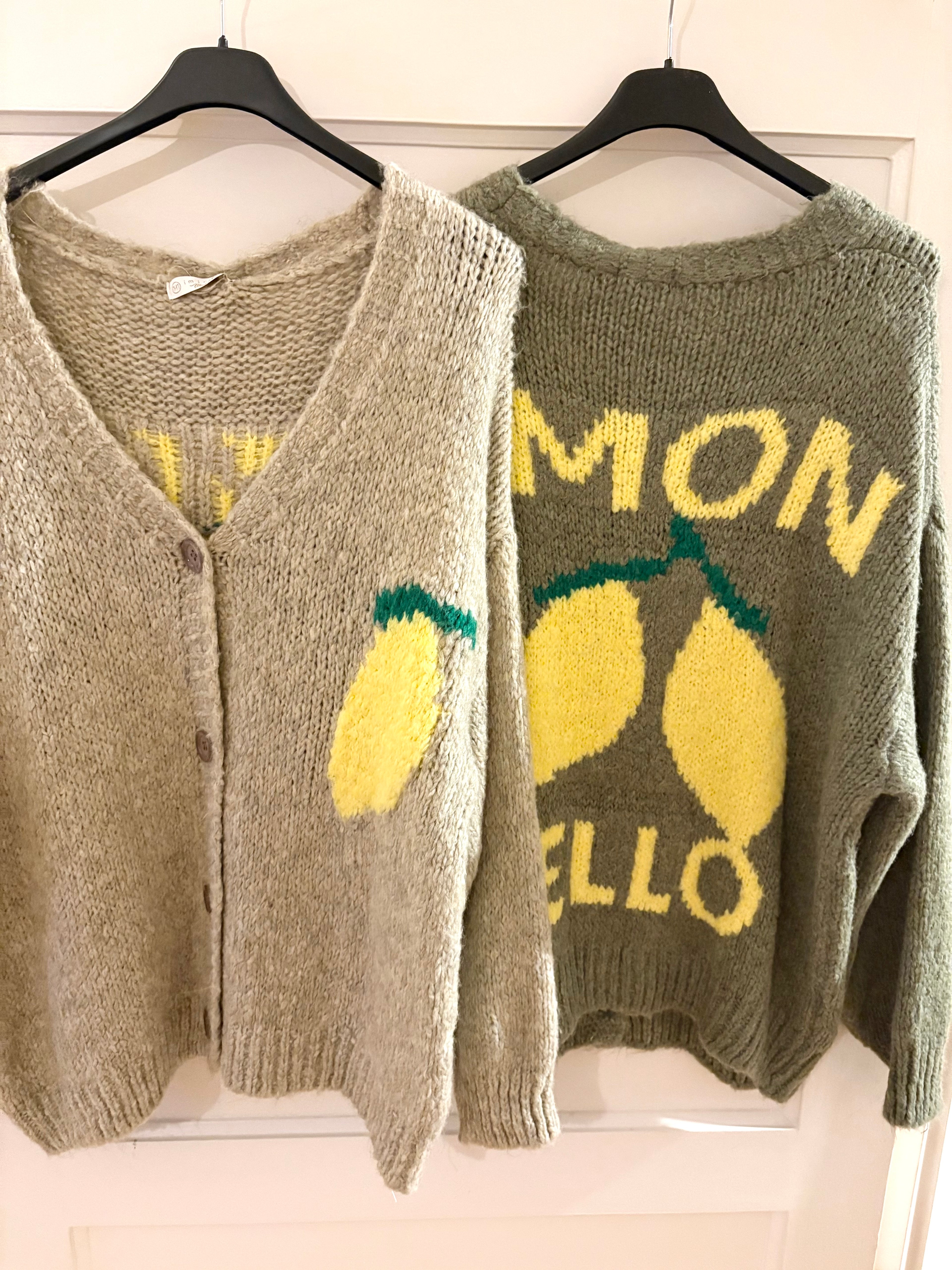 Limoncello Cardigan