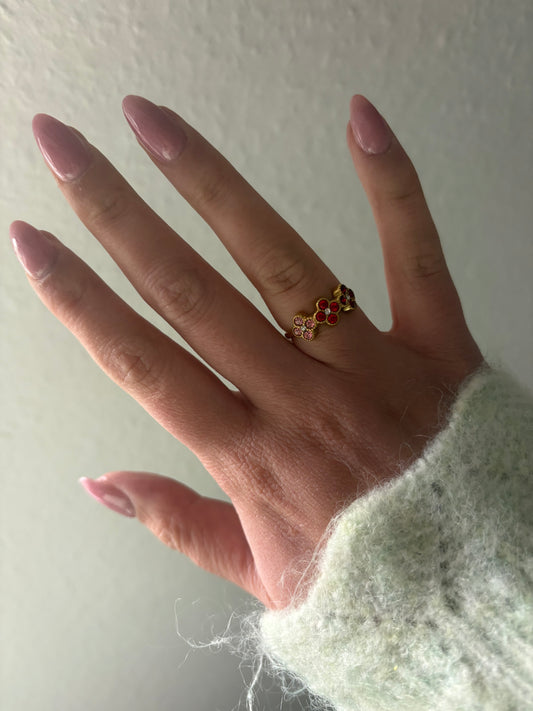 Berry Bloom Ring