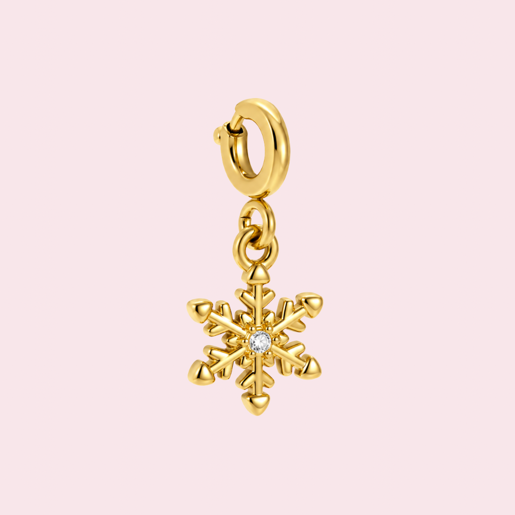 Schneeflocke Charm