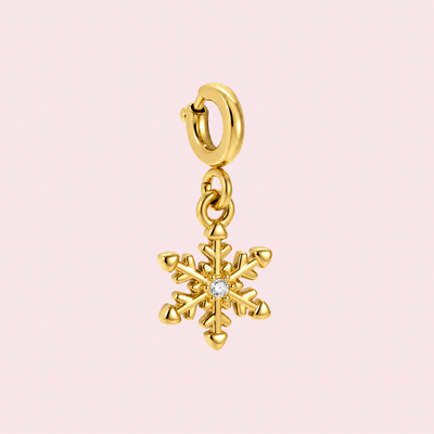 Schneeflocke Charm