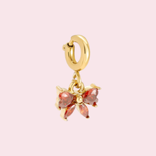 Ruby Bow Charm