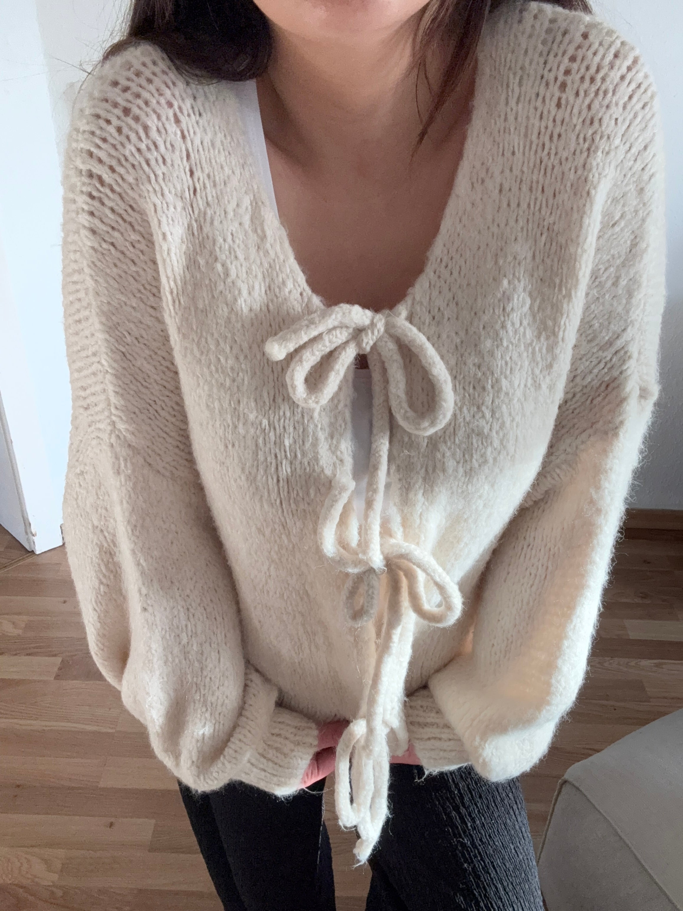 Schleifchen Cardigan