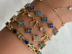 Turquoise Bloom Armband