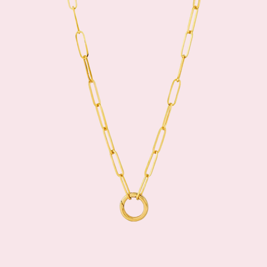 Golden Loop Necklace