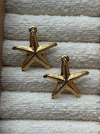 Golden Starfish Ohrringe