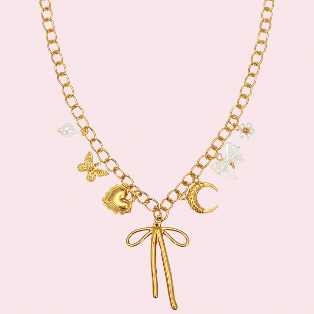 Bow Charm Kette
