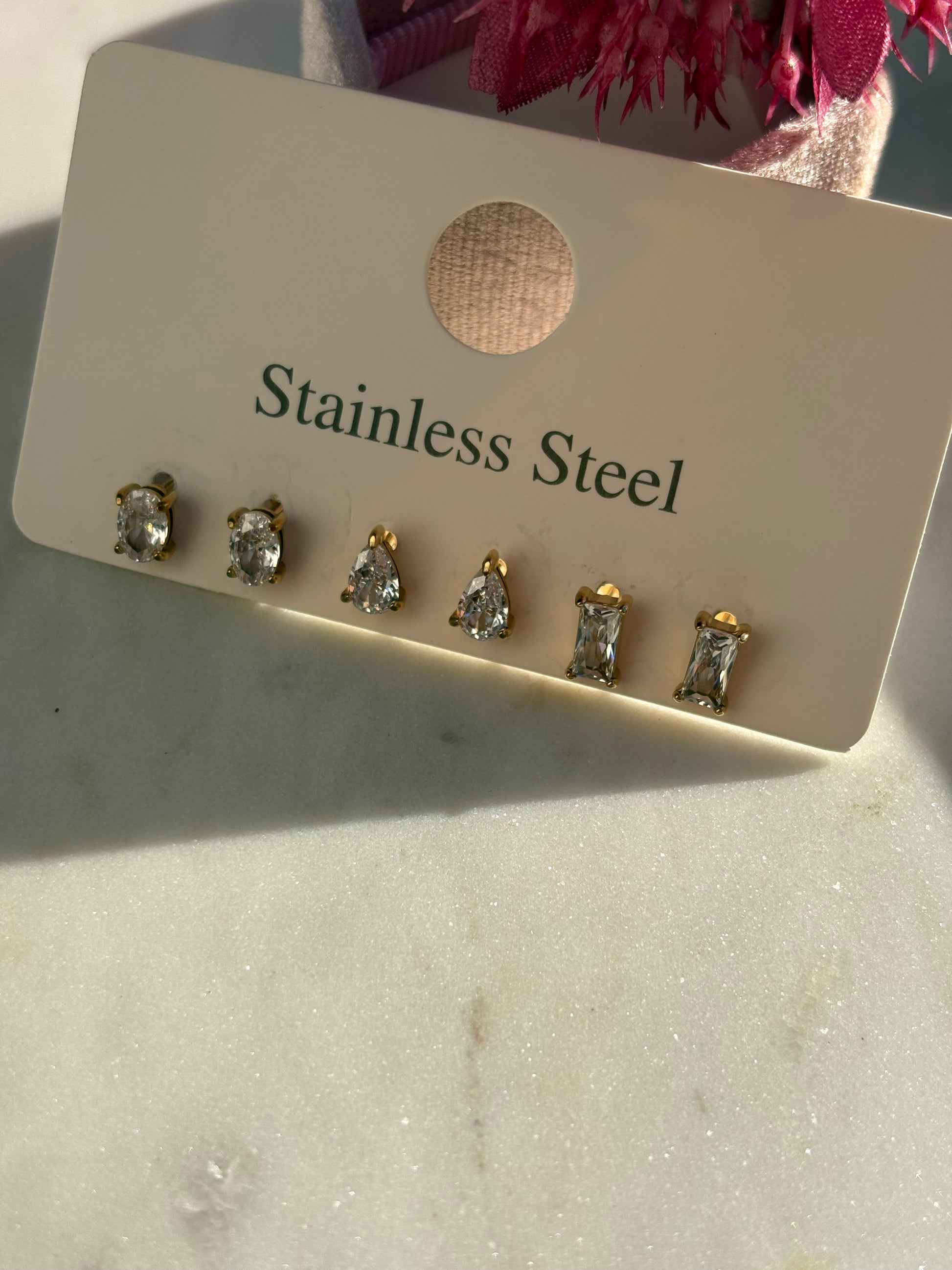 Celeste Crystal Ear Set