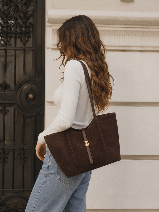 Noelle Suede Bag