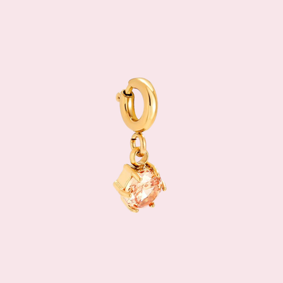 Champagner Glitzer Charm