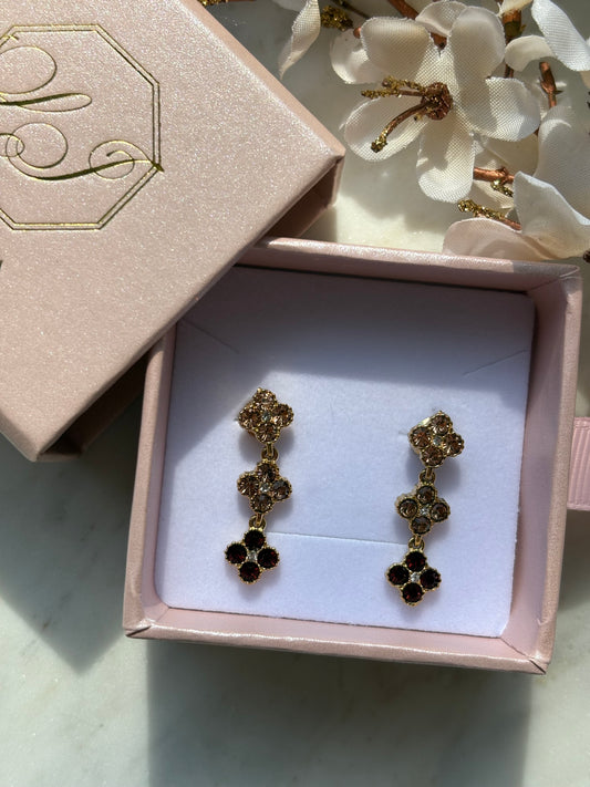 Cappuccino Bloom Earrings