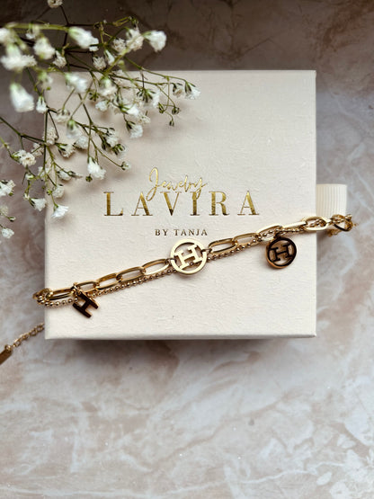 Hibiscus bracelet