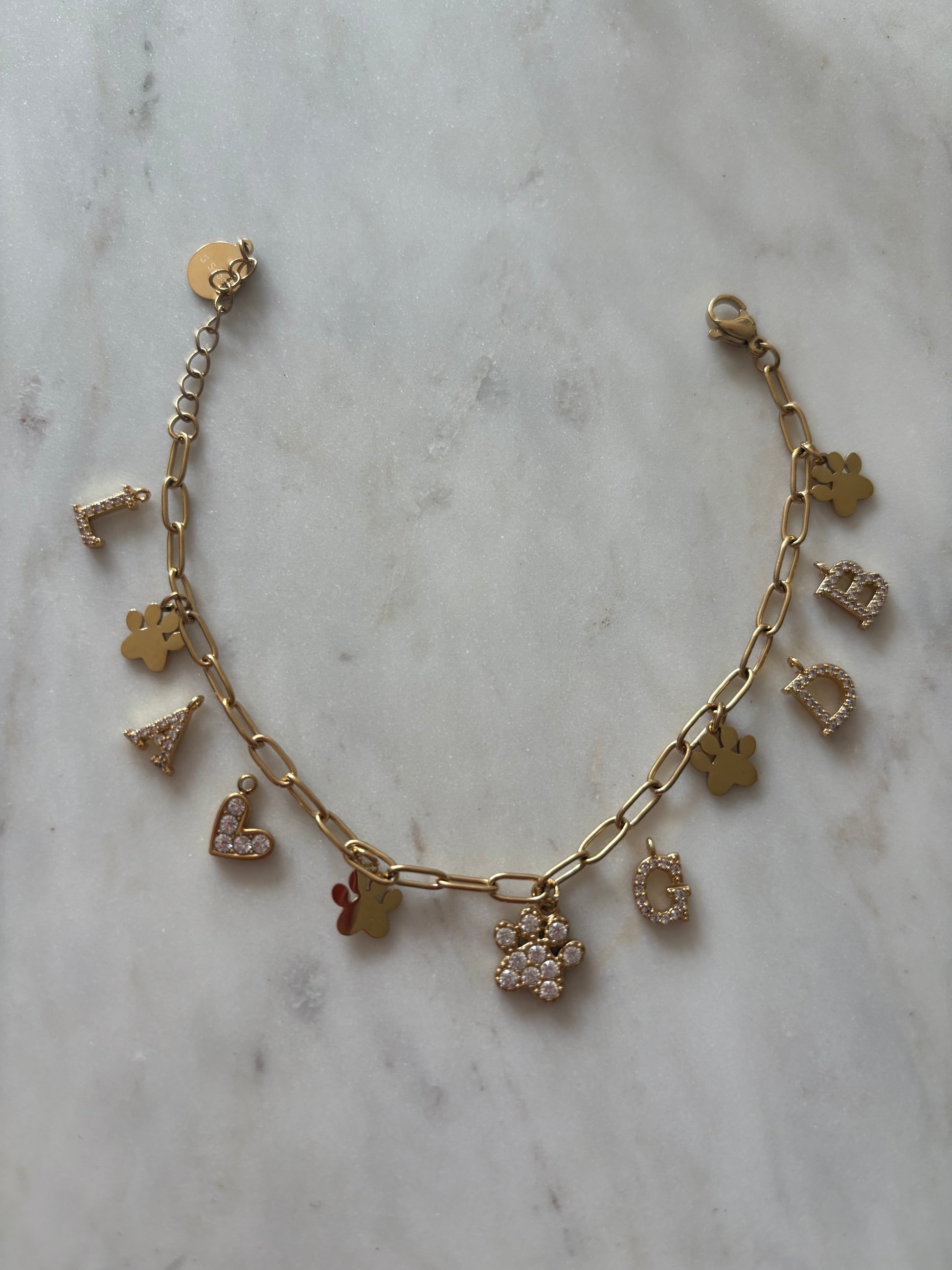 Diana charm armband