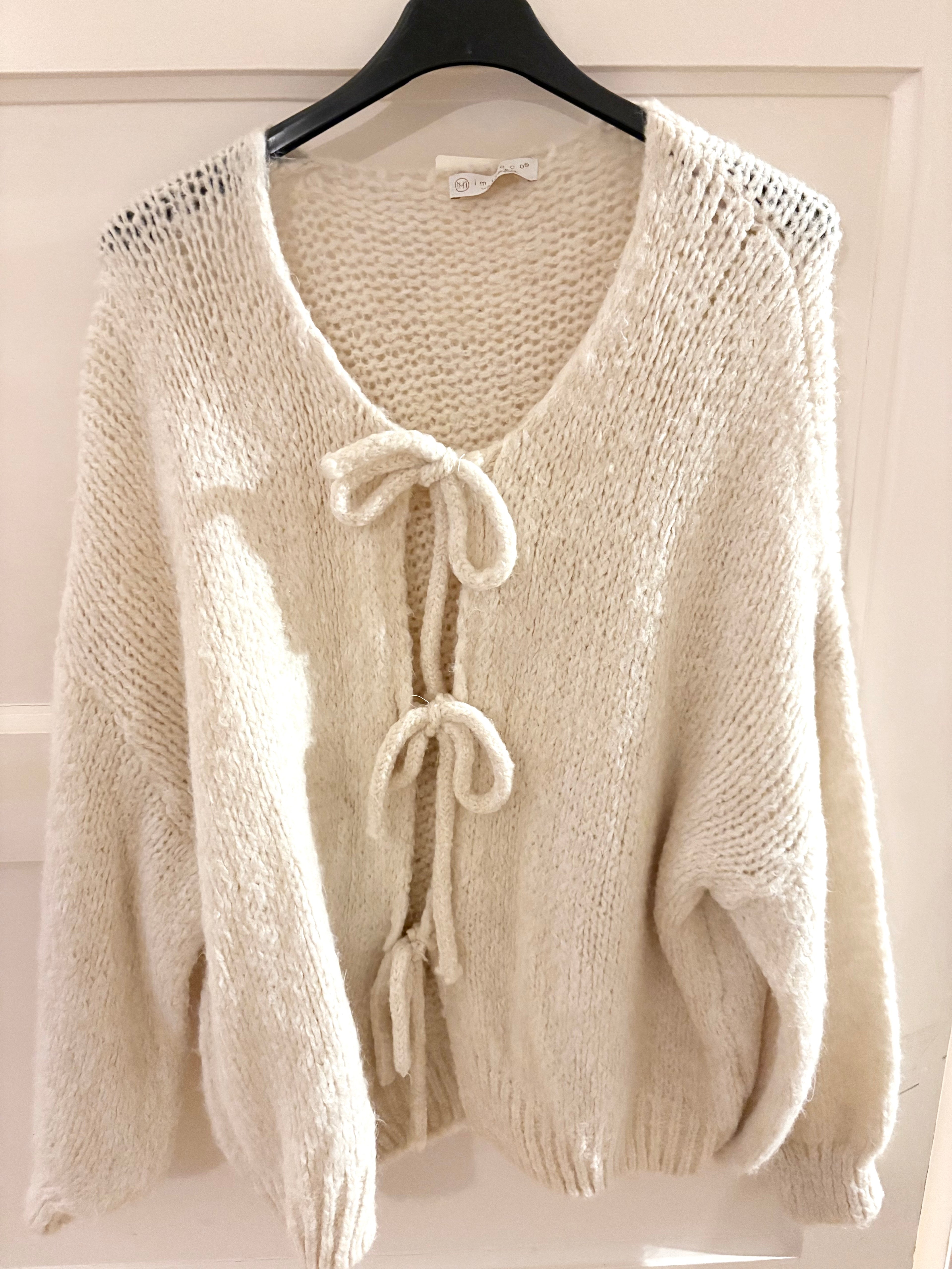 Schleifchen Cardigan