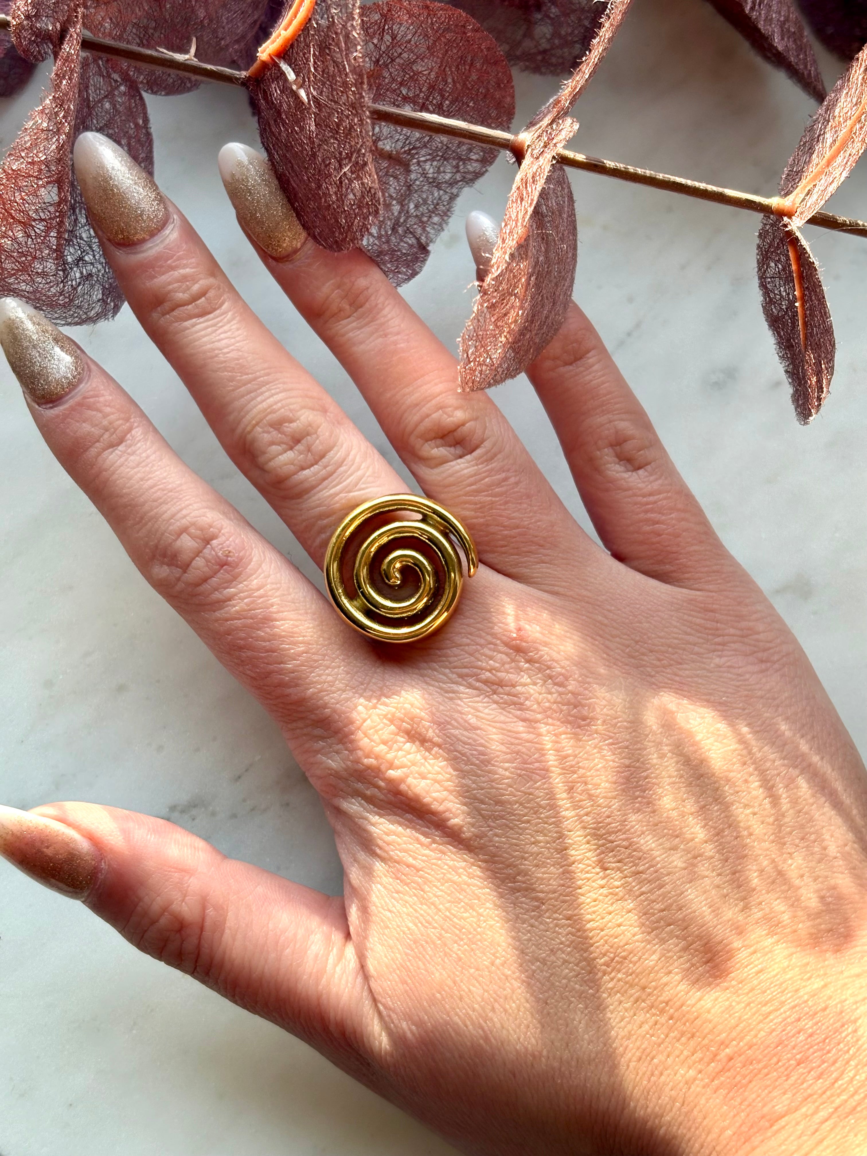 Swirl Ring