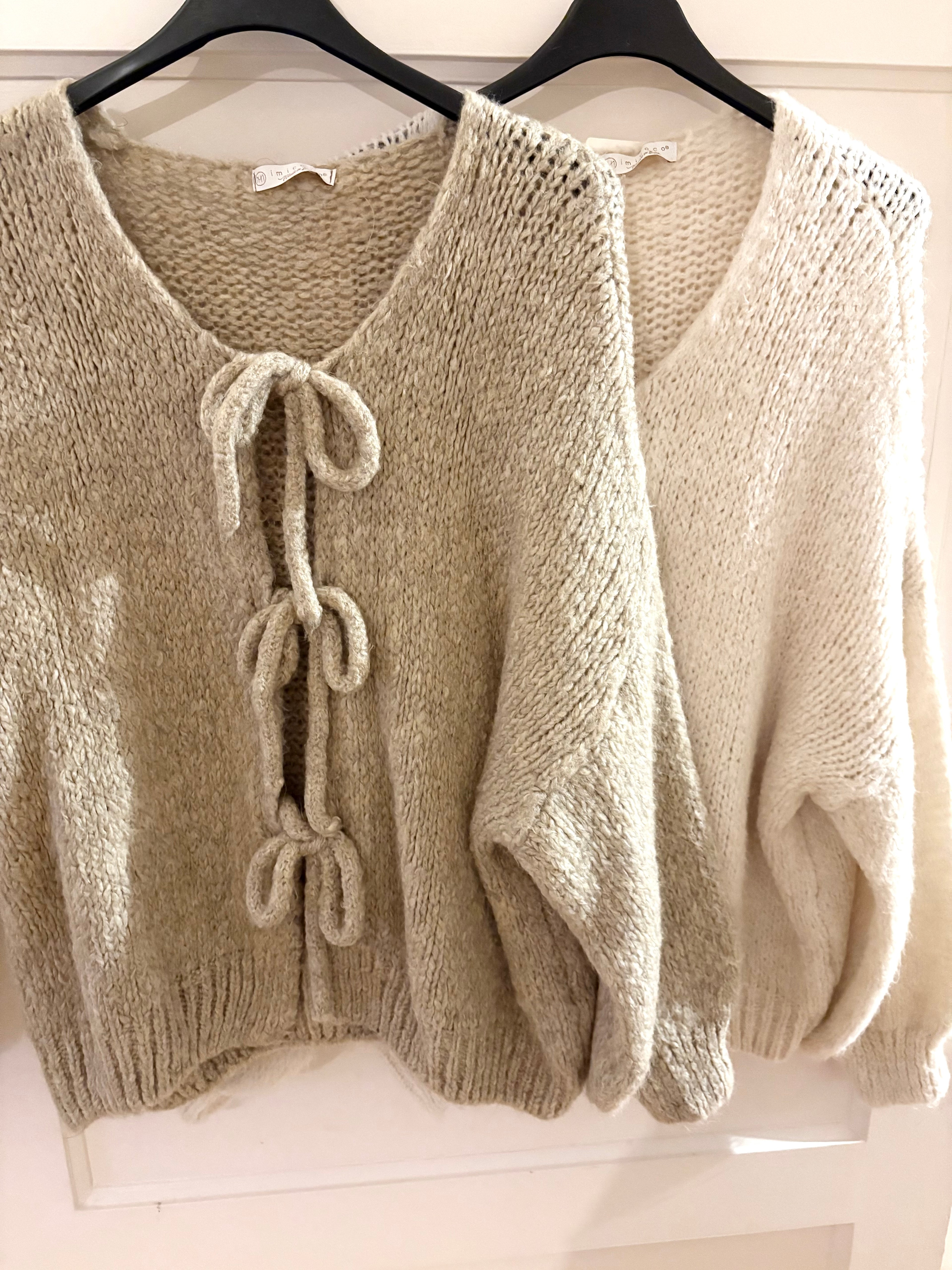 Schleifchen Cardigan