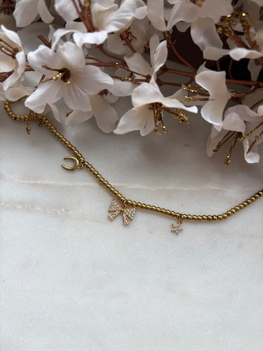 Lucky Bow Armband