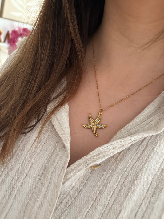 Starfish Shine Kette
