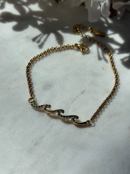 Ocean Wave Armband