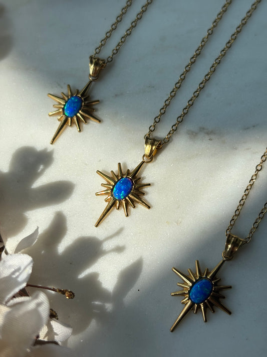 Ocean Celestial Opal Kette