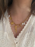 Bow Charm Kette