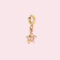 Pink Flower Charm