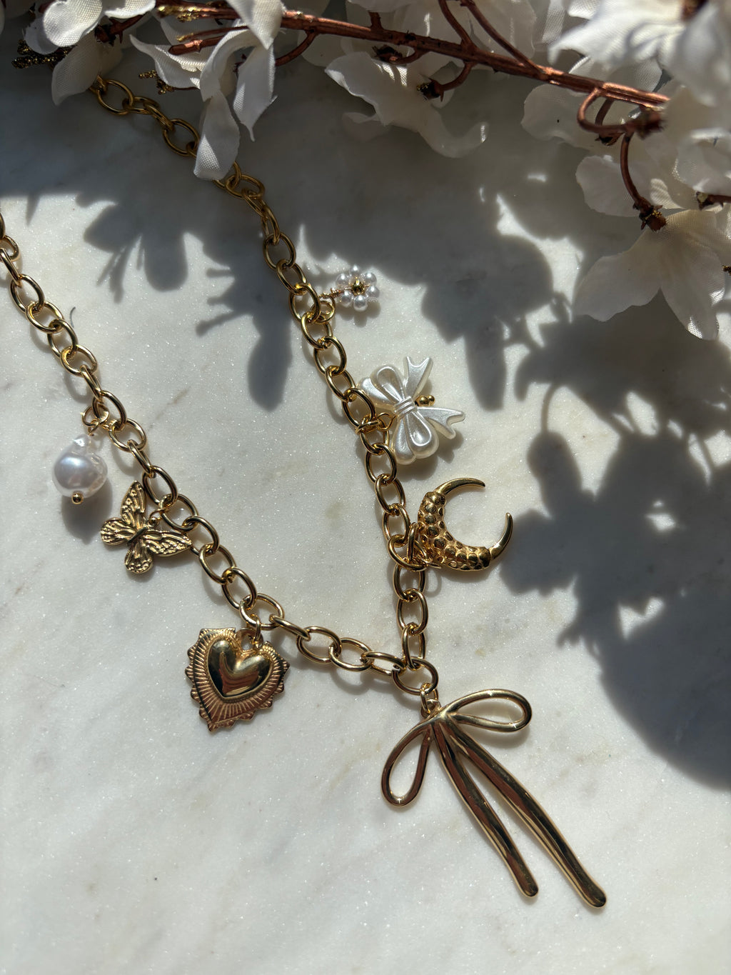 Bow Charm Kette