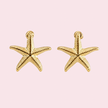 Golden Starfish Ohrringe