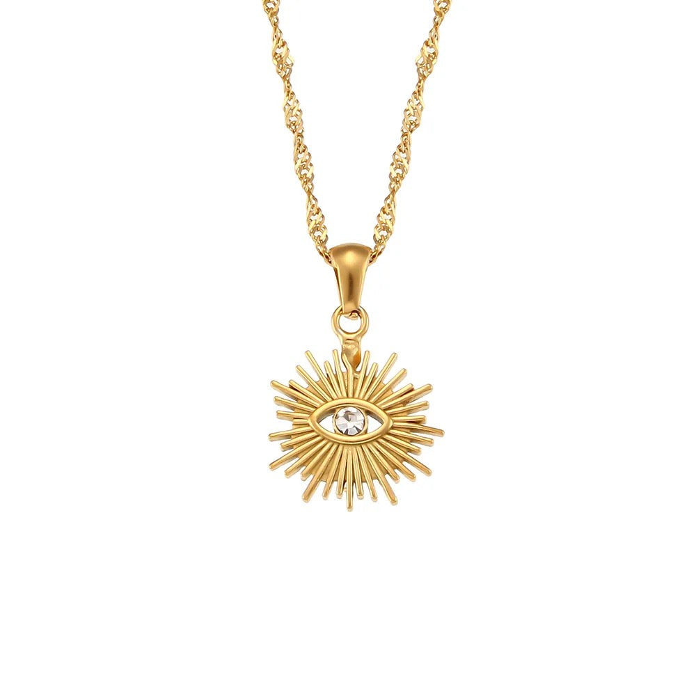 Sunny Eye Necklace