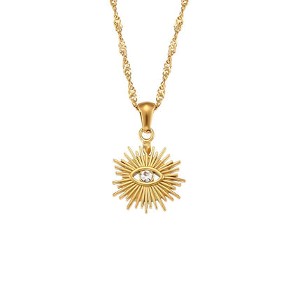 Sunny Eye Necklace