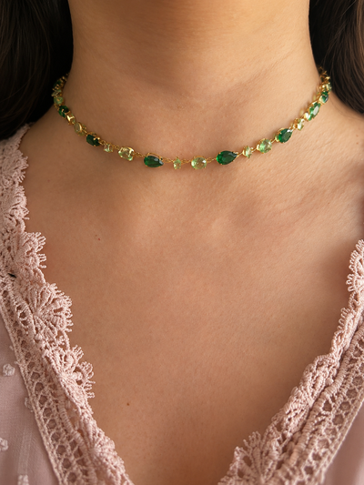 Mosaique Choker Kette