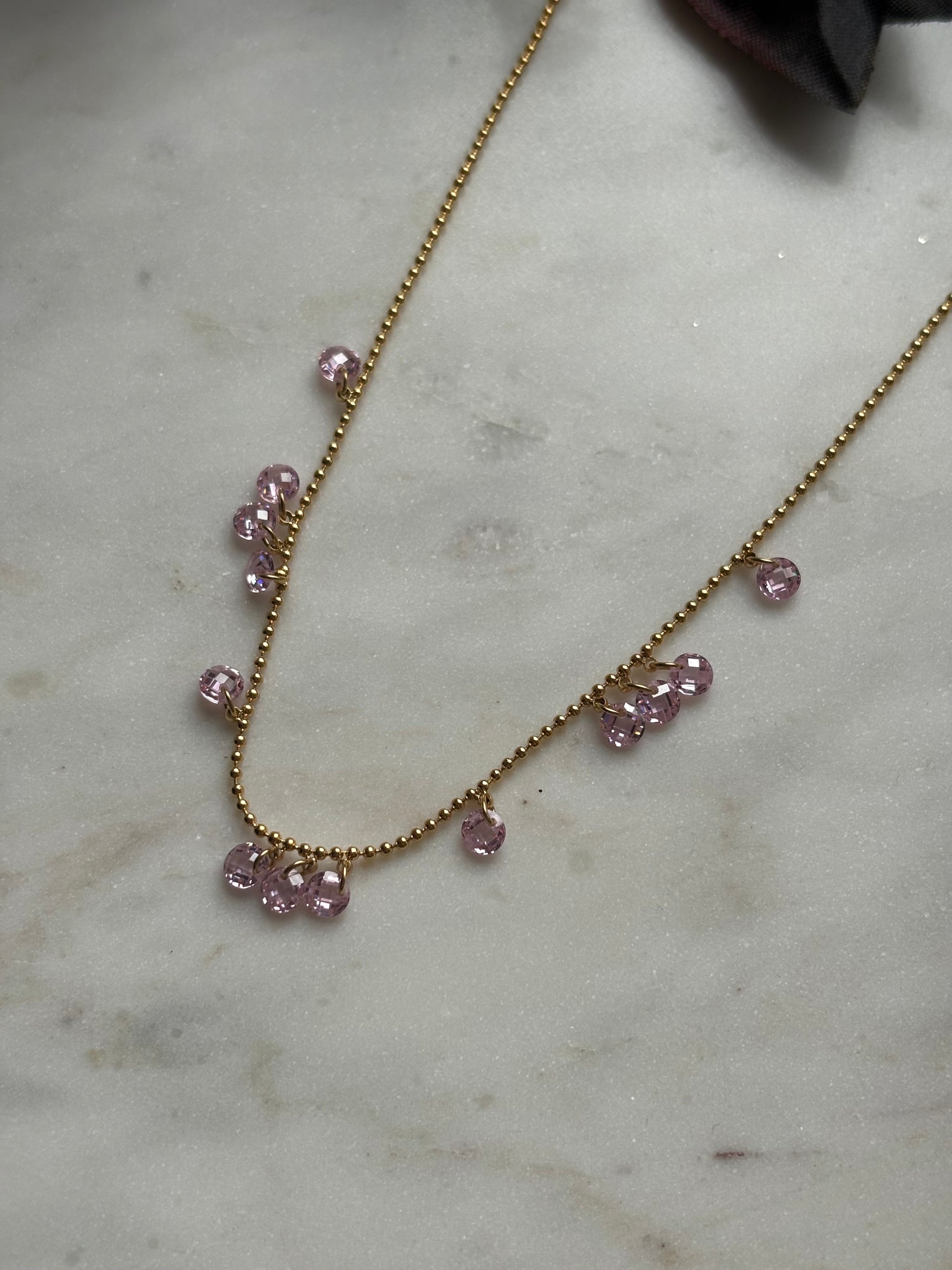 Pink Amara Kette