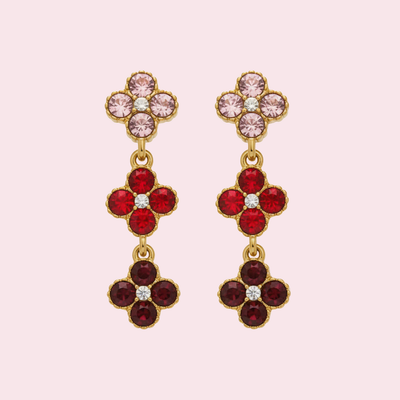 Berry Bloom Earrings