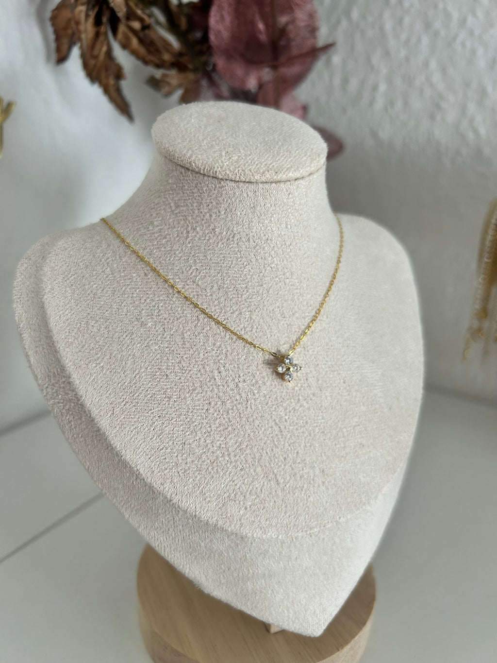 Glam Clover Kette
