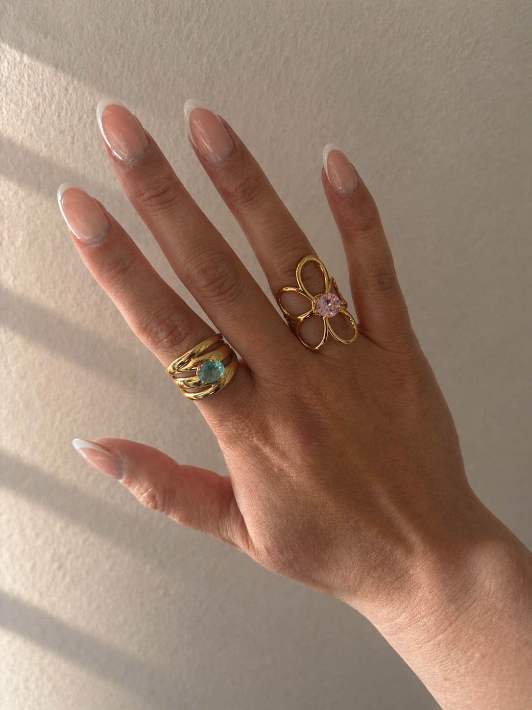 Pink Lunara Bloom Ring