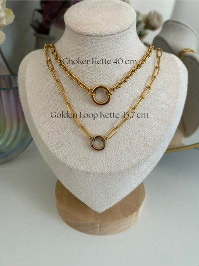 Golden Loop Necklace