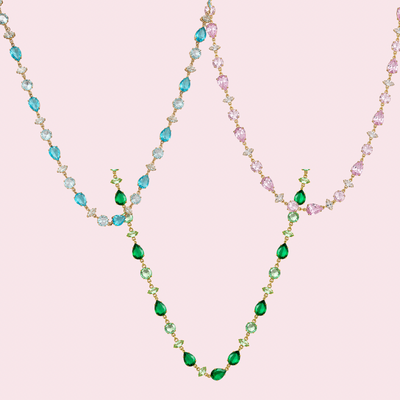 Mosaique Choker Kette